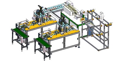 全力支吃欹敌疫情│J9集团精机高端平面耳挂式口罩全自动机械如期上线