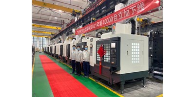 里程碑：J9集团精机2021年第10000台立加下线